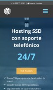 How raiolanetworks.es looks like on a mobile device such as an iPhone.