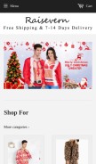 How raisevern.com looks like on a mobile device such as an iPhone.