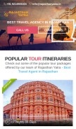 How rajasthanyatra.in looks like on a mobile device such as an iPhone.