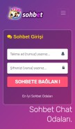 How rakipsizsohbet.net looks like on a mobile device such as an iPhone.