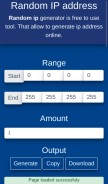 How random-ip-address.github.io looks like on a mobile device such as an iPhone.