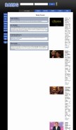 How rarbg.to looks like on a mobile device such as an iPhone.