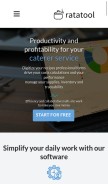 How ratatool.com looks like on a mobile device such as an iPhone.