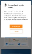 How ratsit.se looks like on a mobile device such as an iPhone.