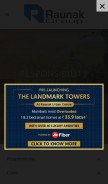 How raunakgroup.com looks like on a mobile device such as an iPhone.