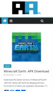 How rawapk.com looks like on a mobile device such as an iPhone.
