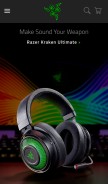 How razer.com looks like on a mobile device such as an iPhone.