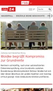 How rbb-online.de looks like on a mobile device such as an iPhone.