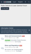 How rdforum.org looks like on a mobile device such as an iPhone.