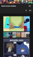 How readcomicsonline.ru looks like on a mobile device such as an iPhone.