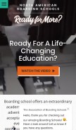 How readyformore.com looks like on a mobile device such as an iPhone.