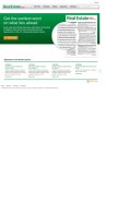 How realert.com looks like on a mobile device such as an iPhone.