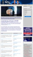 How realestateguysradio.com looks like on a mobile device such as an iPhone.
