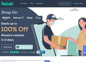 How rebaid.com looks like on a tablet such as an iPad.