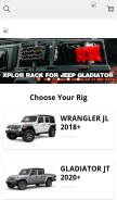 How rebeloffroad.com looks like on a mobile device such as an iPhone.