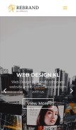 How rebrand.com.my looks like on a mobile device such as an iPhone.