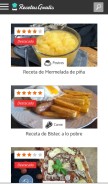 How recetasgratis.net looks like on a mobile device such as an iPhone.