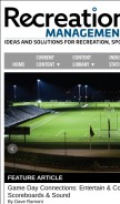 How recmanagement.com looks like on a mobile device such as an iPhone.