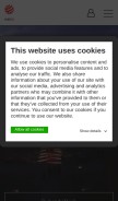 How red-dot.org looks like on a mobile device such as an iPhone.