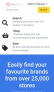 How redbrain.shop looks like on a mobile device such as an iPhone.