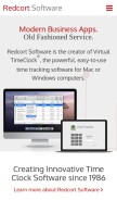 How redcort.com looks like on a mobile device such as an iPhone.