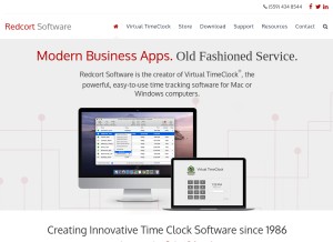 How redcort.com looks like on a tablet such as an iPad.