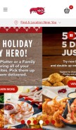 How redlobster.com looks like on a mobile device such as an iPhone.