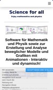 How redusoft.de looks like on a mobile device such as an iPhone.