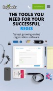 How regpacks.com looks like on a mobile device such as an iPhone.