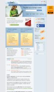How regzone.de looks like on a mobile device such as an iPhone.