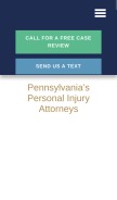 How reifflawfirm.com looks like on a mobile device such as an iPhone.