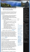 How reikihealingmiracle.com looks like on a mobile device such as an iPhone.