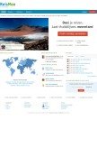 How reismee.nl looks like on a mobile device such as an iPhone.