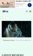 How rendyreviews.com looks like on a mobile device such as an iPhone.