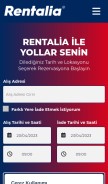How rentalia.com.tr looks like on a mobile device such as an iPhone.