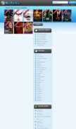 How repelis.net looks like on a mobile device such as an iPhone.