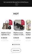 How replicatop1.com looks like on a mobile device such as an iPhone.