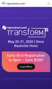 How reputation.com looks like on a mobile device such as an iPhone.