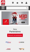 How reseaupro.fr looks like on a mobile device such as an iPhone.