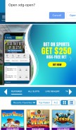 How resortscasino.com looks like on a mobile device such as an iPhone.