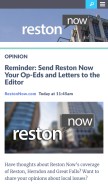 How restonnow.com looks like on a mobile device such as an iPhone.