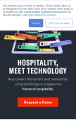 How resyos.com looks like on a mobile device such as an iPhone.