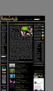 How retrogames.cz looks like on a mobile device such as an iPhone.