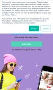 How rev-stripe.com looks like on a mobile device such as an iPhone.
