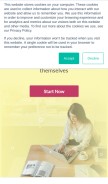 How revenuestripe.com looks like on a mobile device such as an iPhone.