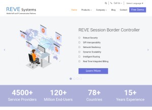 How revesoft.com looks like on a tablet such as an iPad.