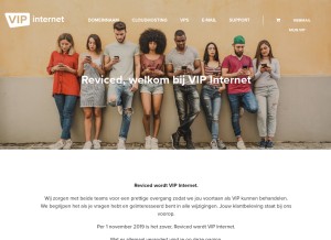 How reviced.com looks like on a tablet such as an iPad.
