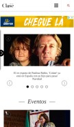 How revistaclase.mx looks like on a mobile device such as an iPhone.