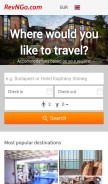 How revngo.com looks like on a mobile device such as an iPhone.