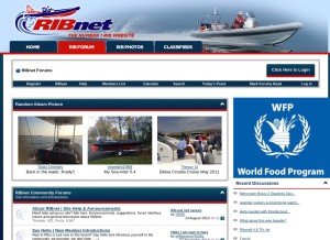 How rib.net looks like on a tablet such as an iPad.